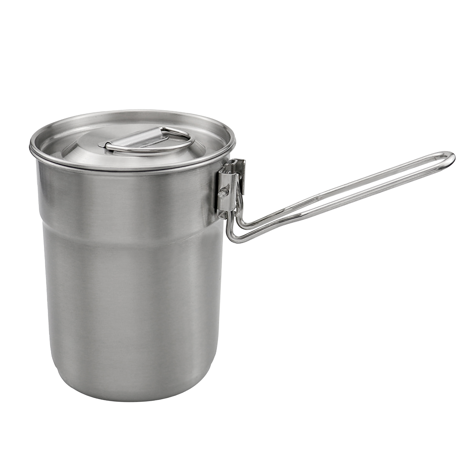 Camping Cooking Ware - 1L Coffee Cup with Folding Handle