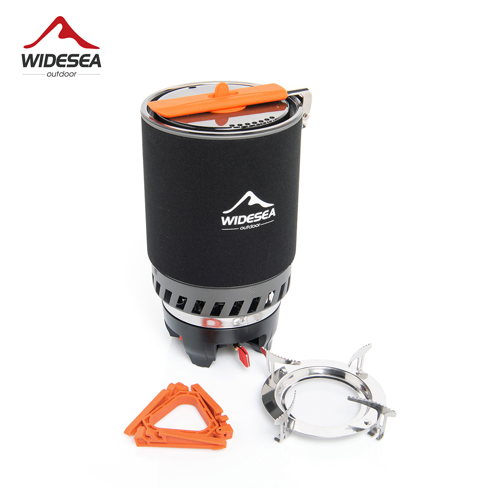 Camping Cooking Gear Set - Widesea Camping Cooking System with Heat