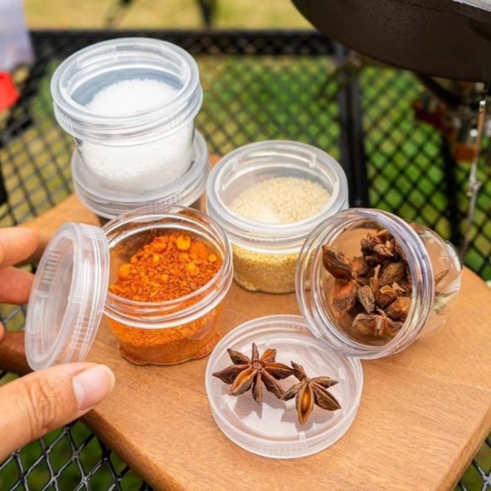 Spice Kit Compact - Portable Camping Spice Kit 5 Bottles