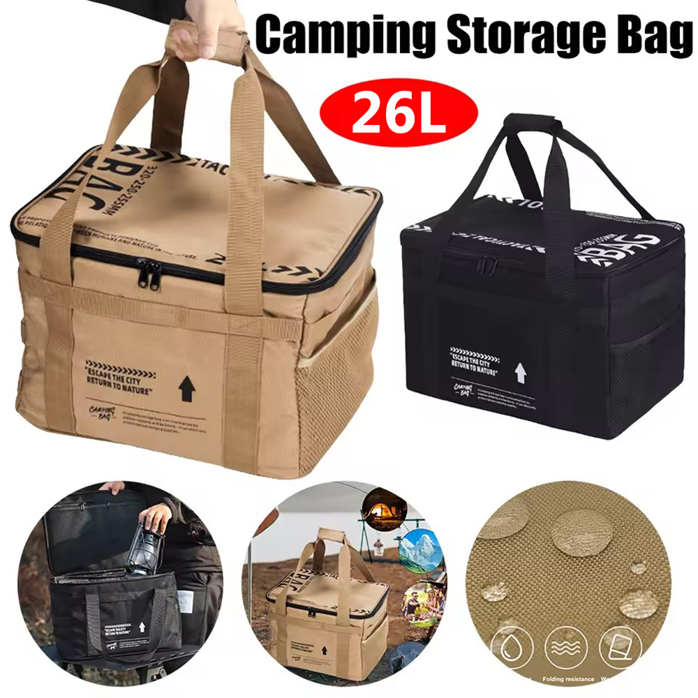 Camping Outdoor Cooking Table - 26 L Outdoor Camping Storage Bag