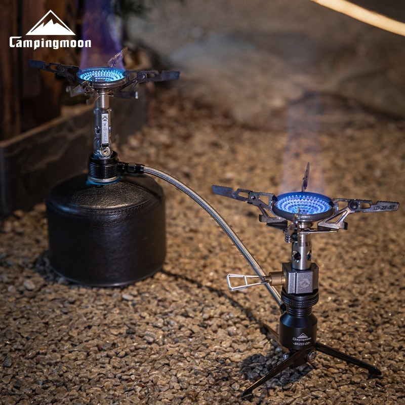 Camping Cooking Tripod - CAMPINGMOON BKZ23-OD Outdoor Camping Portable Rocket