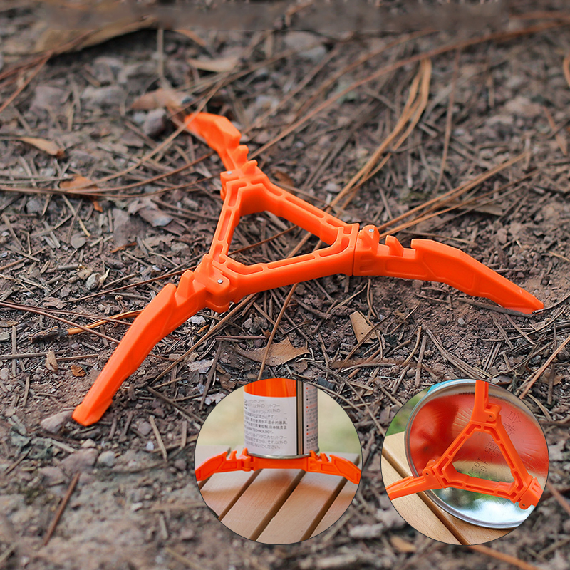 Camping Cooking Tripod - ​​​​​​Portable Gas Canister Stand​​ Universal Tripod