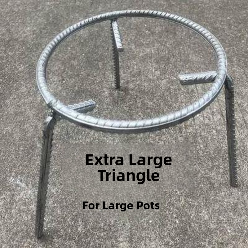 Camping Cooking Tripod - Handmade Stove Stand Firewood Tripod Ground