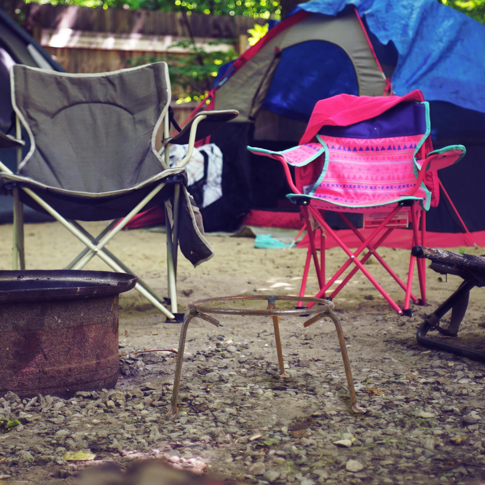 High Strength Rebar Tripod Pot - огляд і ціна Camping Cooking Tripod