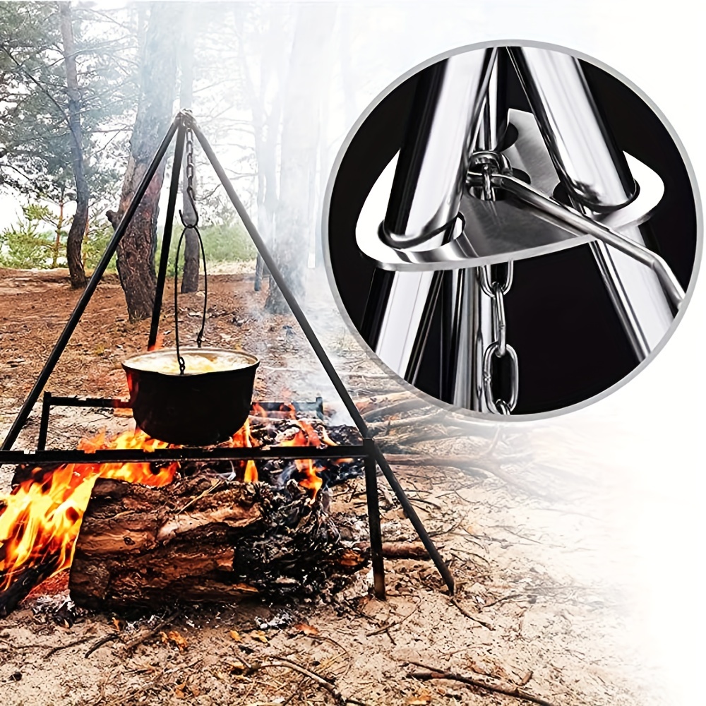 Compact Camping Tripod Grill B - огляд і ціна Camping Cooking Tripod