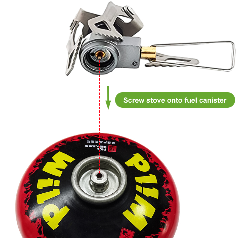 BRS Outdoor Gas Stove Mini Cam - огляд і ціна Camping Cooking Top