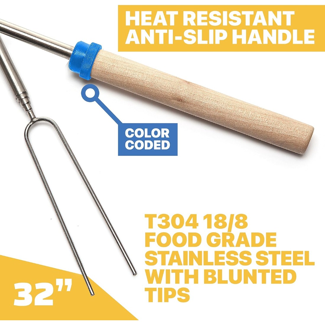 5 Pack Extendable Marshmallow  - огляд і ціна Camping Cooking Pack
