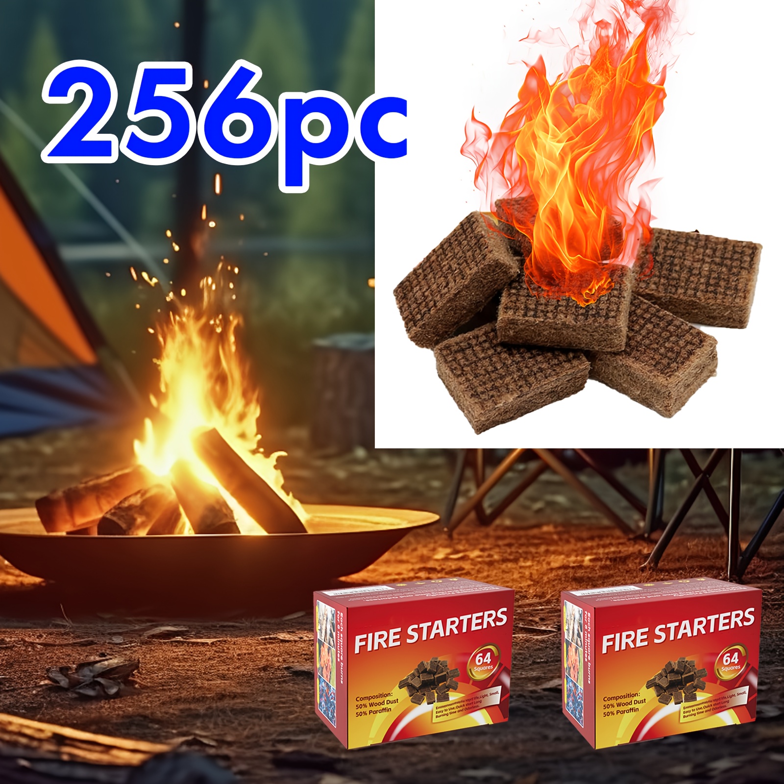 256 Pack Professional-Grade Fi - огляд і ціна Camping Cooking Pack