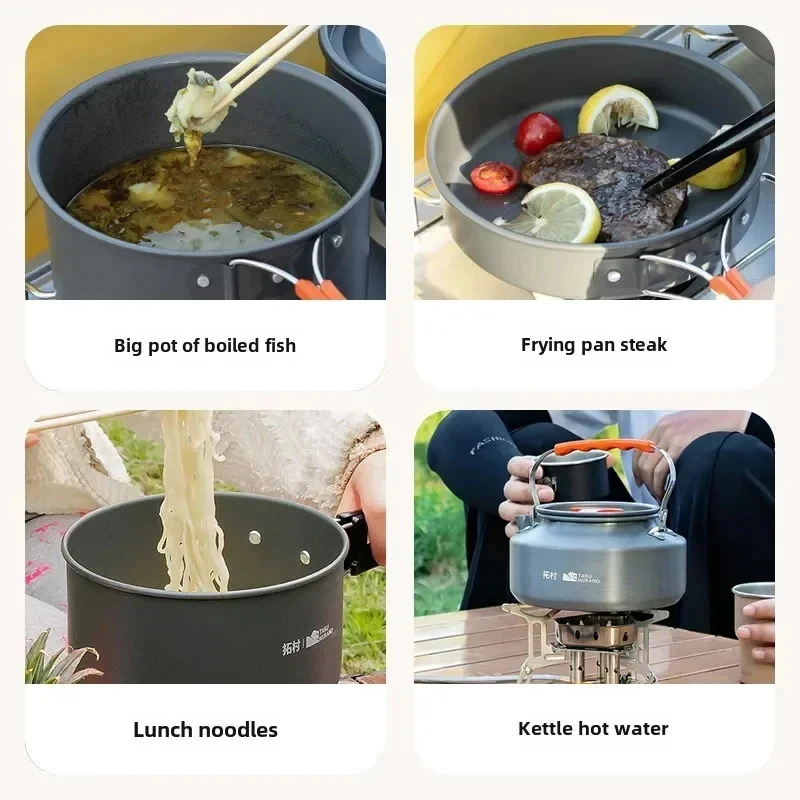 Ultralight Aluminium Camping P - огляд і ціна Camping Cooking Pack