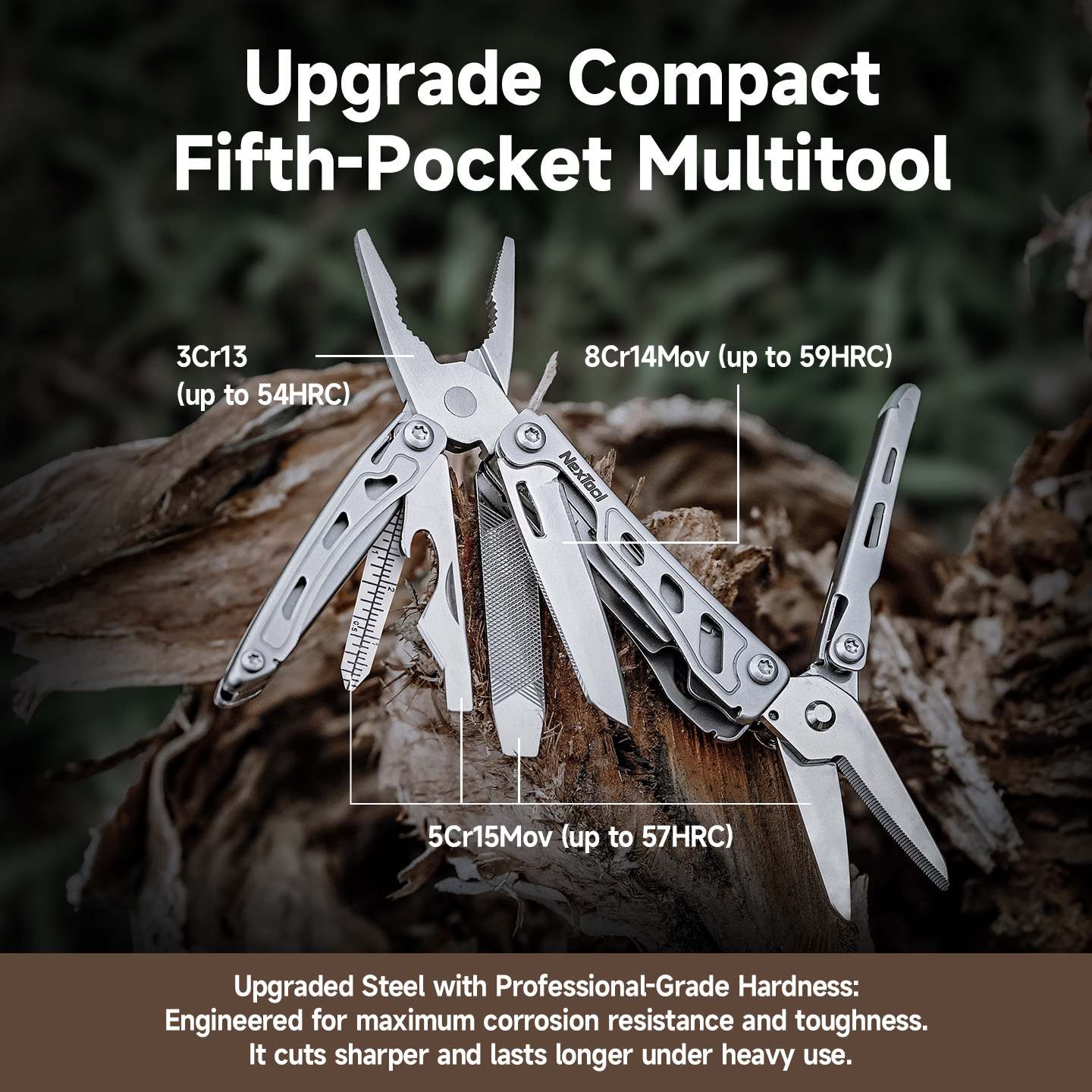 New NexTool Mini Flagship F12  - огляд і ціна Camping Cooking Knife Set