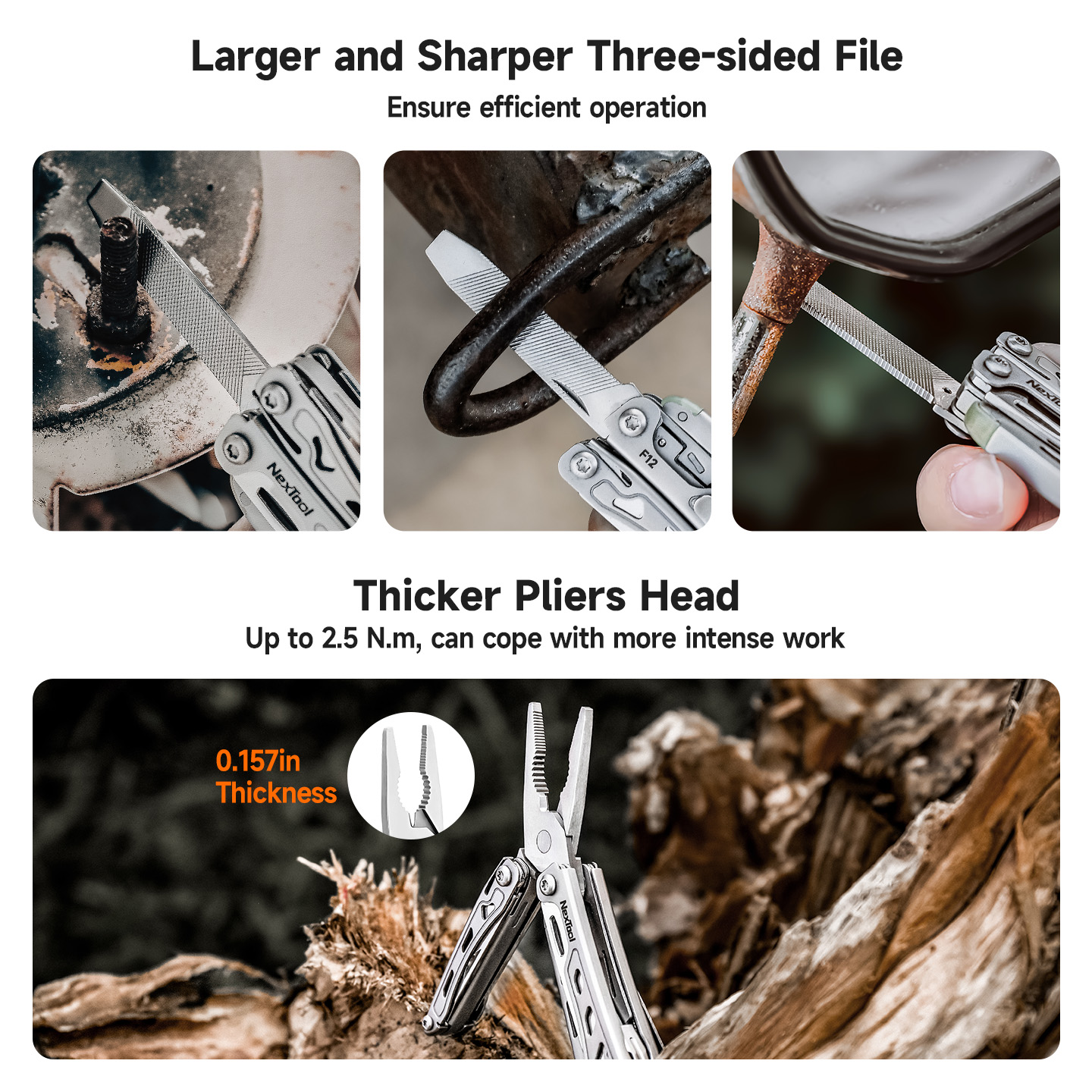 New NexTool Mini Flagship F12  - огляд і ціна Camping Cooking Knife Set