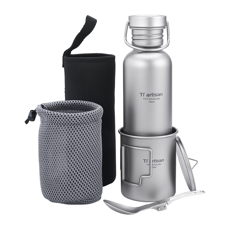 Tiartisan Titanium Cookware 3- - огляд і ціна Camping Cooking Gear Set