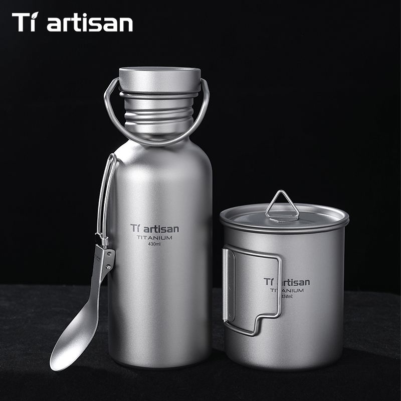 Tiartisan Titanium Cookware 3- - огляд і ціна Camping Cooking Gear Set