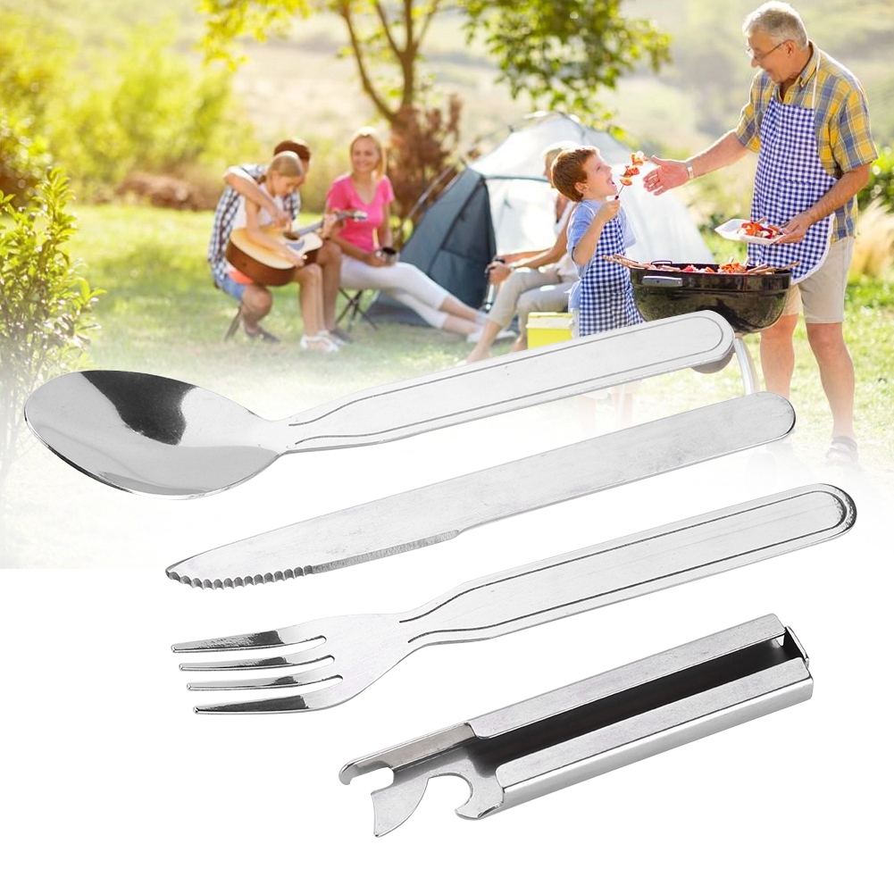 Camping Tableware Portable Tab - огляд і ціна Camping Cooking Knife Set