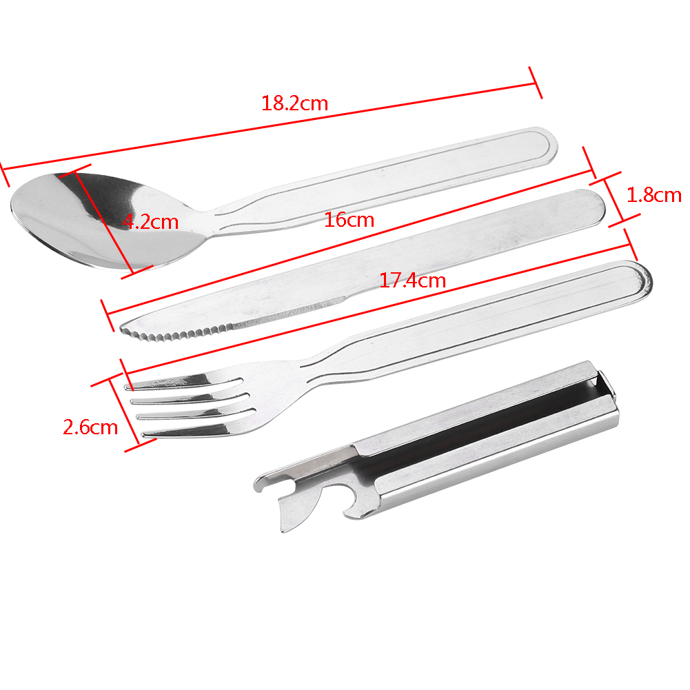 Camping Tableware Portable Tab - огляд і ціна Camping Cooking Knife Set
