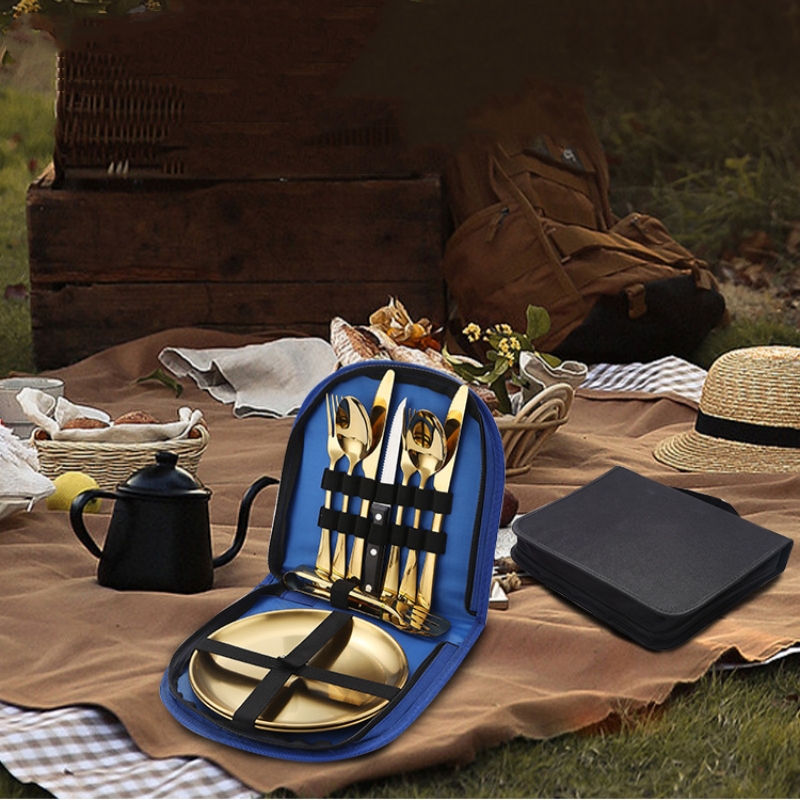 10PCS Camping Cutlery Set Hiki - огляд і ціна Camping Cooking Pack
