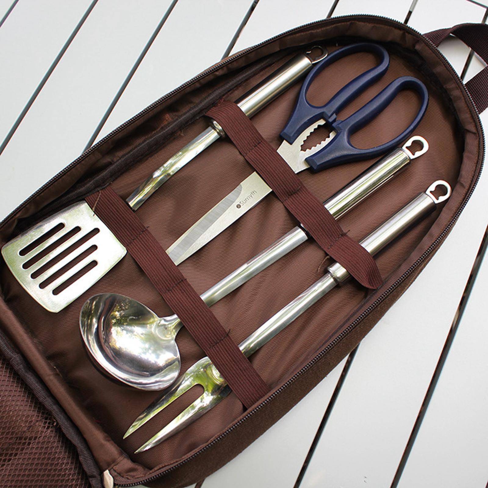 7pcs Camping Kitchen Utensil S - огляд і ціна Camping Cooking Pack