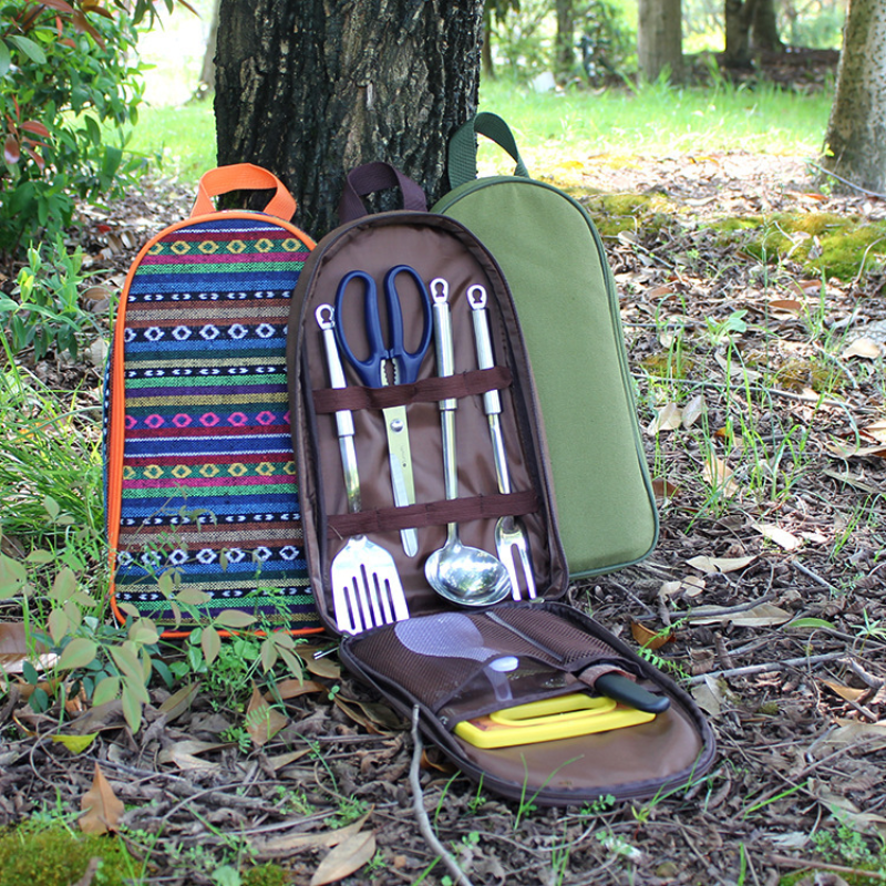 7pcs Camping Kitchen Utensil S - огляд і ціна Camping Cooking Pack
