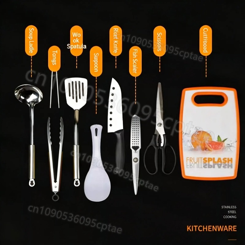 Outdoor Cutlery Portable Set C - огляд і ціна Camping Cooking Gear Set