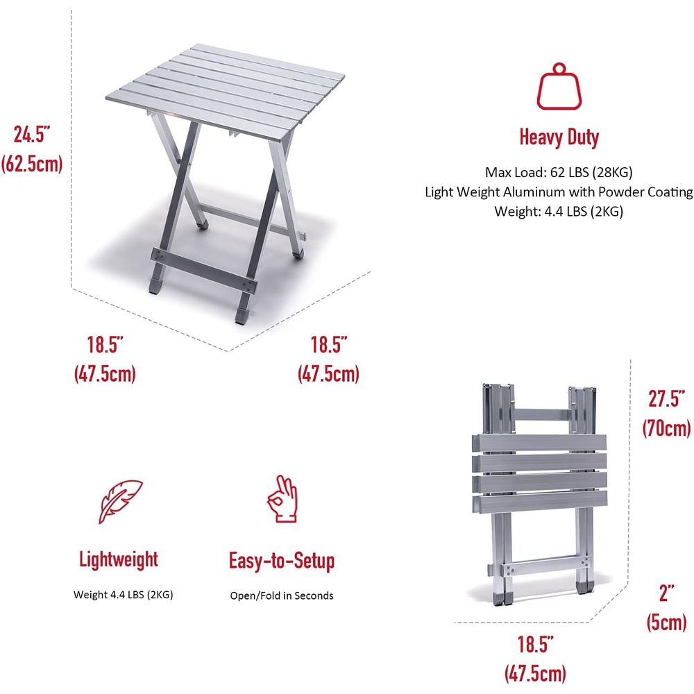 olding Camping Table - Lightwe - огляд і ціна Camping Cooking