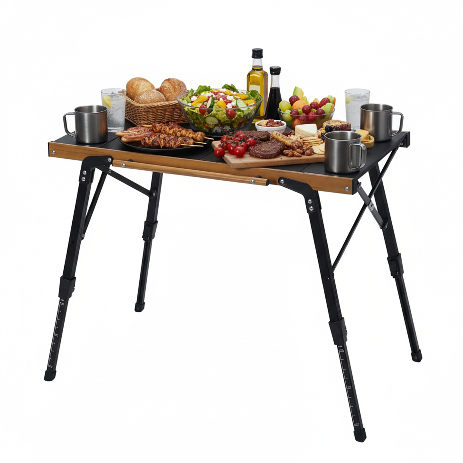 Portable Camping Table with St - огляд і ціна Camping Outdoor Cooking Table