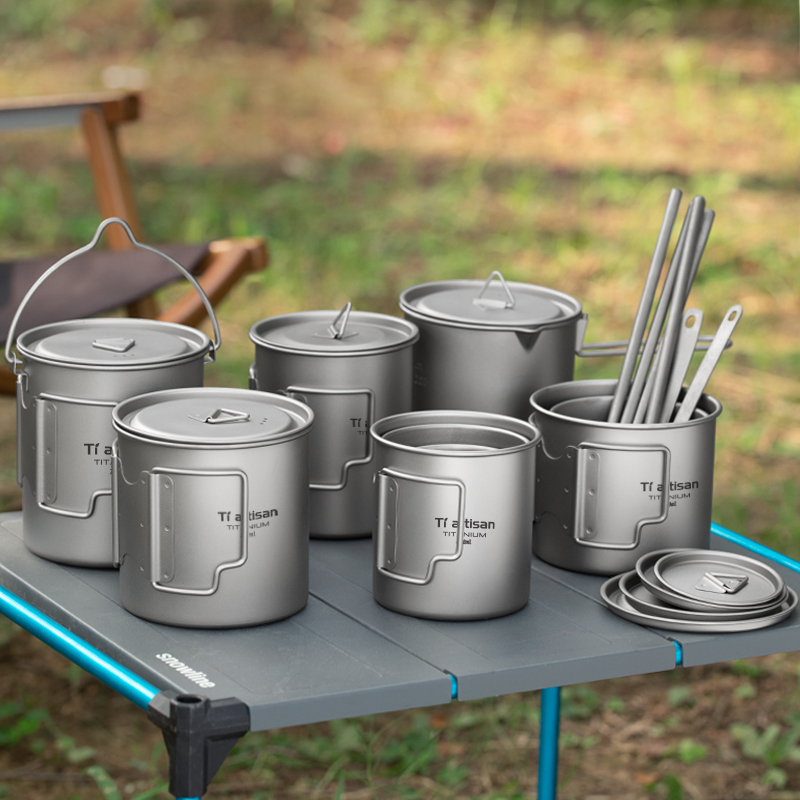 Tiartisan Outdoor Titanium Lig - огляд і ціна Camping Cooking Ware