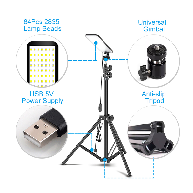 Portable Camping Light LED Sel - огляд і ціна Camping Cooking Tripod
