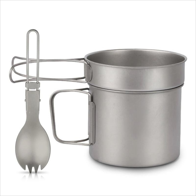 Lixada Ultralight Titanium Coo - огляд і ціна Camping Cooking Frying Pan