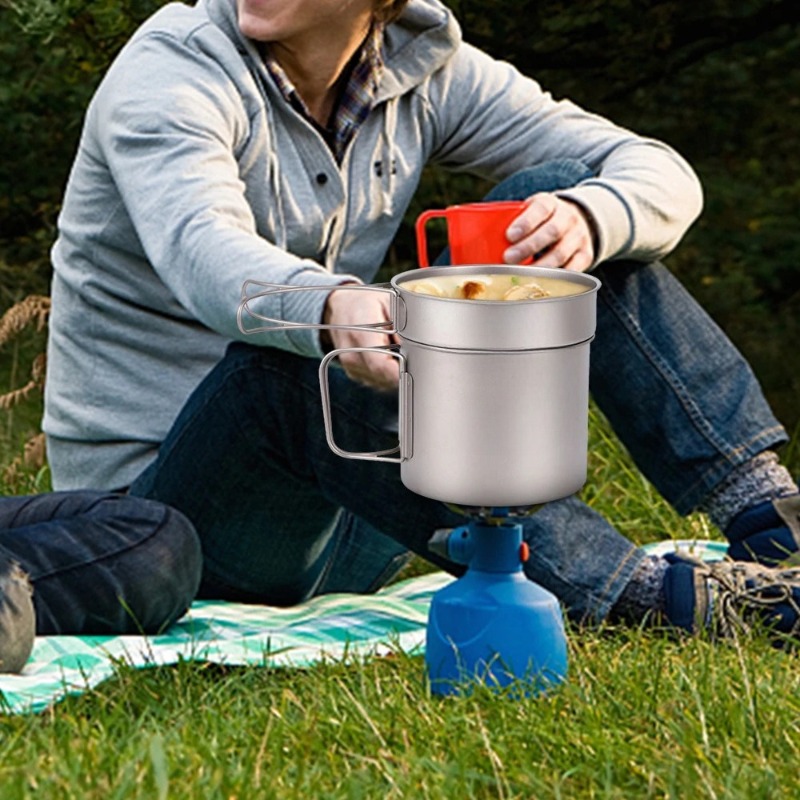 Lixada Ultralight Titanium Coo - огляд і ціна Camping Cooking Frying Pan