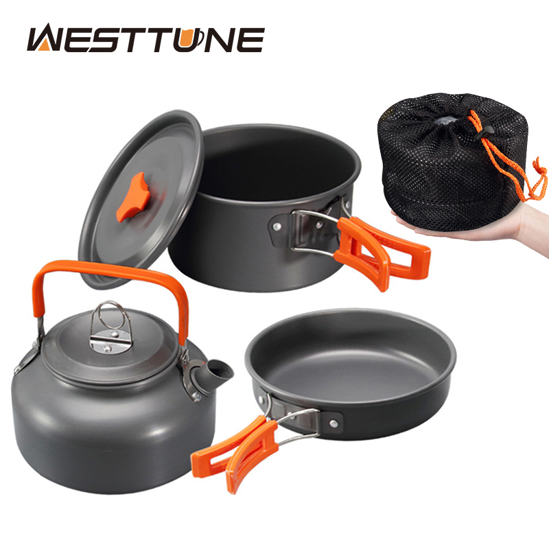 WESTTUNE Camping Cookware Kit  - огляд і ціна Camping Cooking Gear Set
