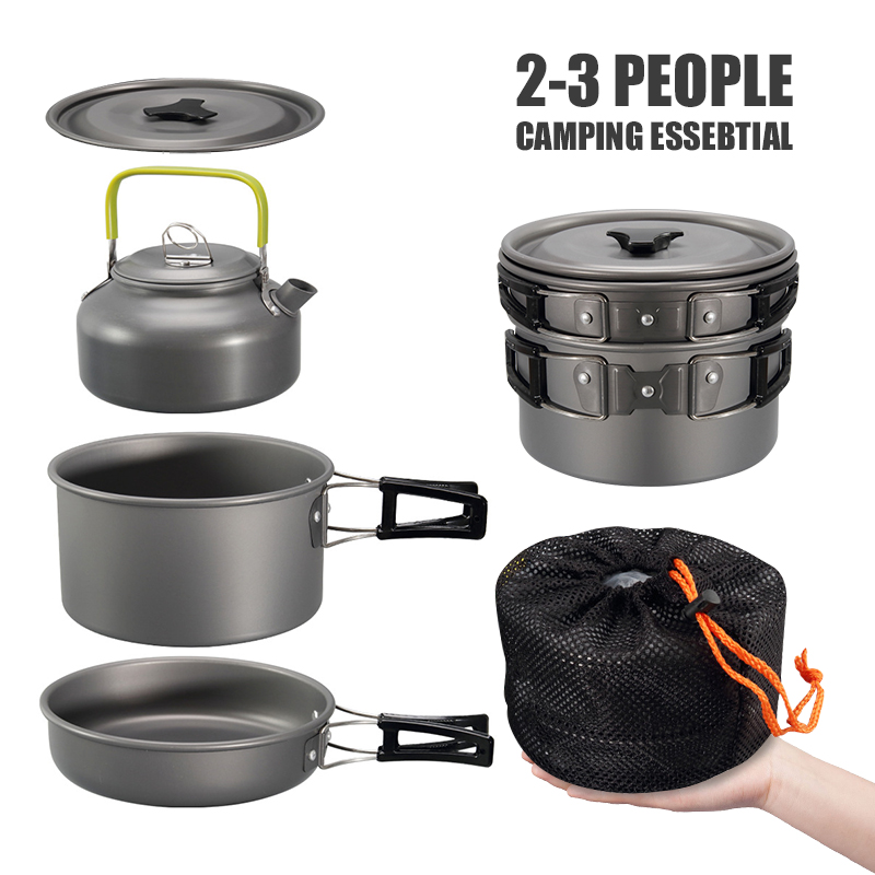WESTTUNE Camping Cookware Kit  - огляд і ціна Camping Cooking Gear Set