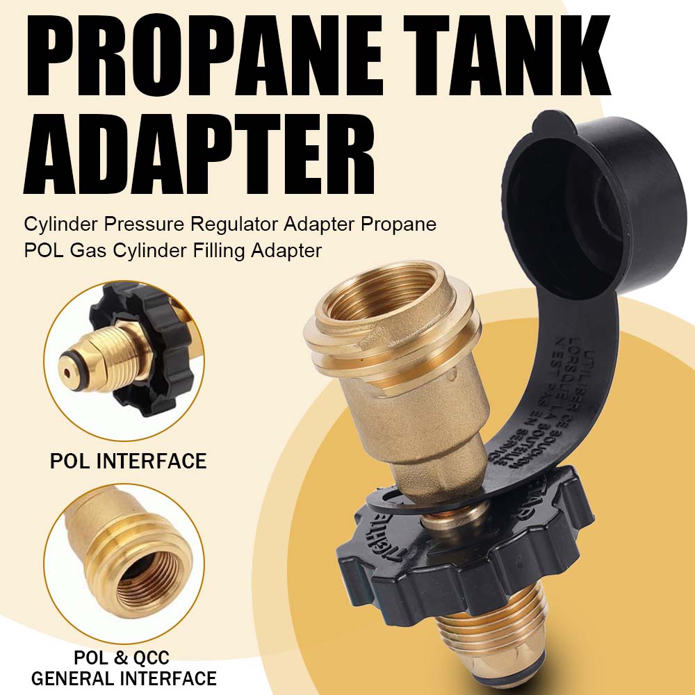 Propane POL To QCC1 Type1 Tank - огляд і ціна Camping Cooking Jet