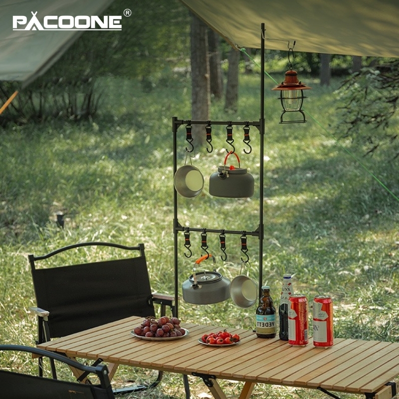 PACOONE Camping Shelf IGT Lant - огляд і ціна Camping Outdoor Cooking Table