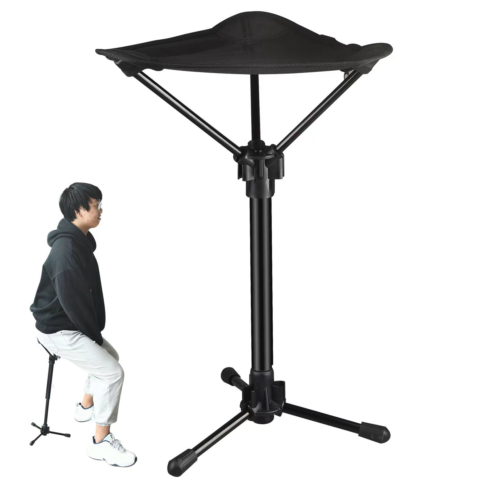 Folding Stool Tall Slacker Cha - огляд і ціна Camping Cooking Tripod