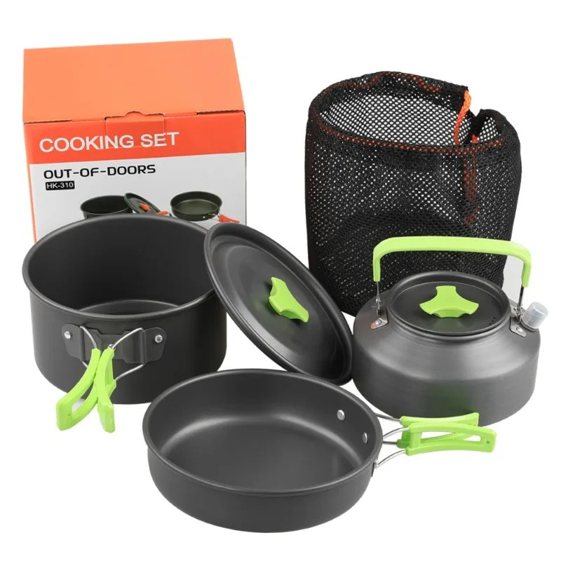 Camping Cooking Set, Outdoor K - огляд і ціна Camping Cooking Gear Set