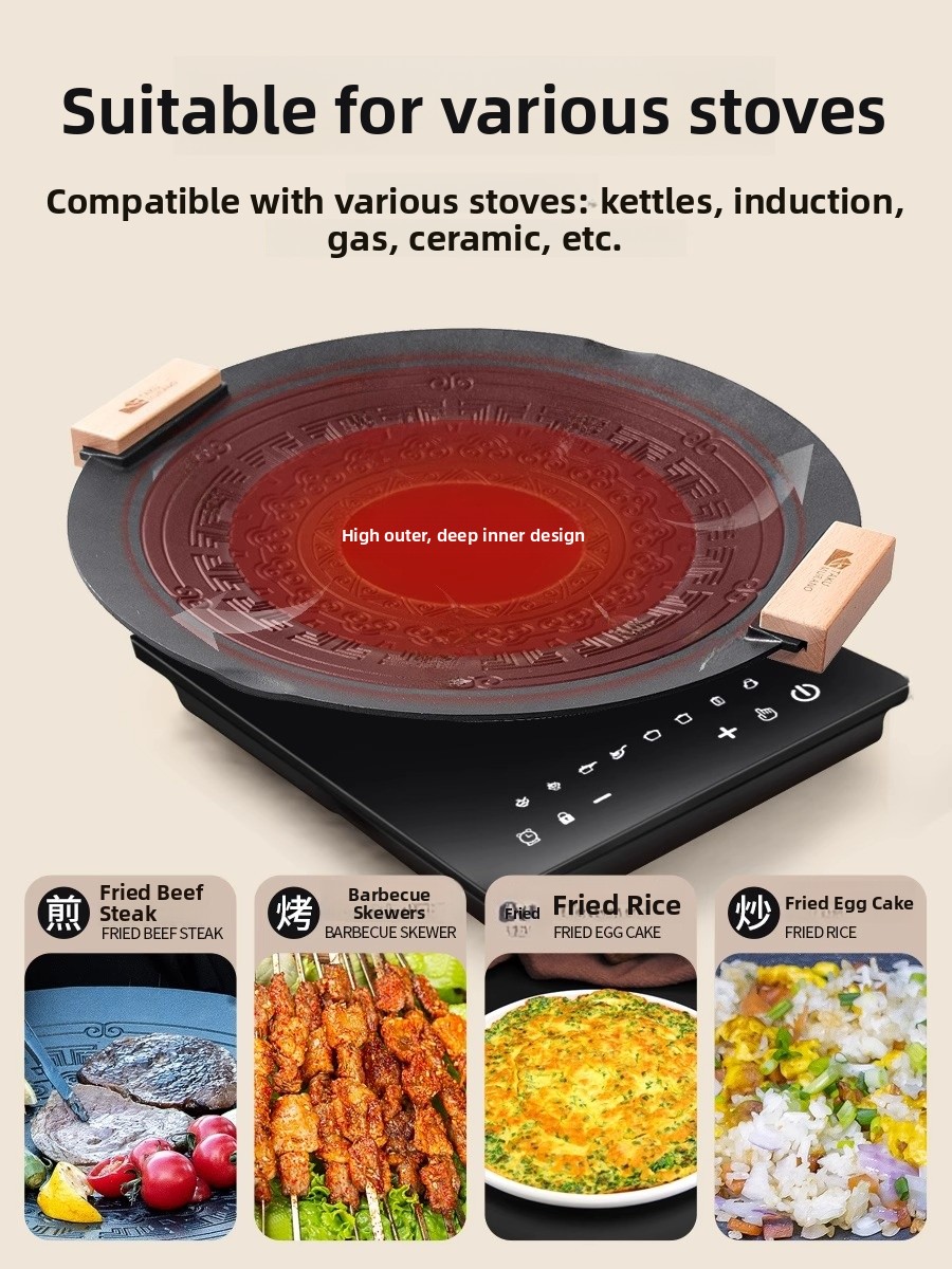 Portable Induction BBQ Grill S - огляд і ціна Camping Cooking
