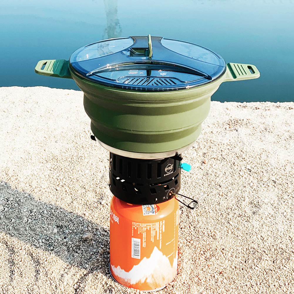 2.5L Silicone Folding Kettle C - огляд і ціна Camping Cooking Ware