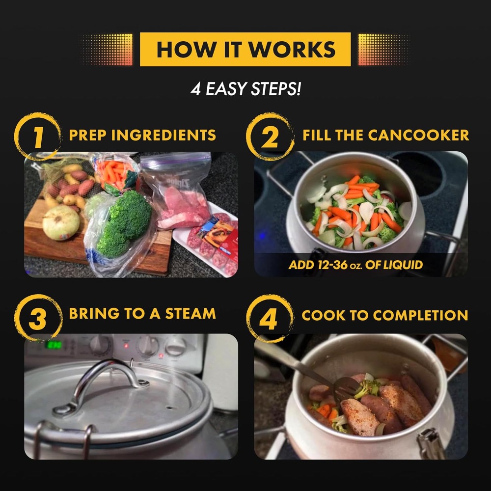 4 Gallon Outdoor Steam Cooker  - огляд і ціна Camping Cooking Pack
