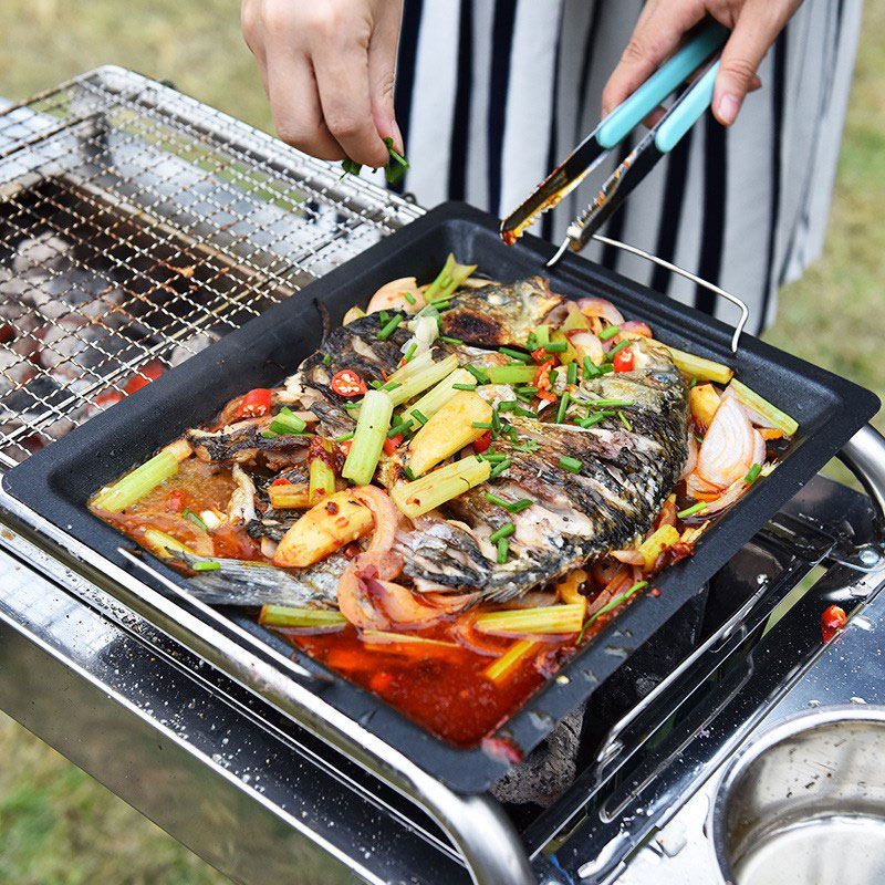Outdoors Thick Square Grill Pa - огляд і ціна Camping Cooking Ware