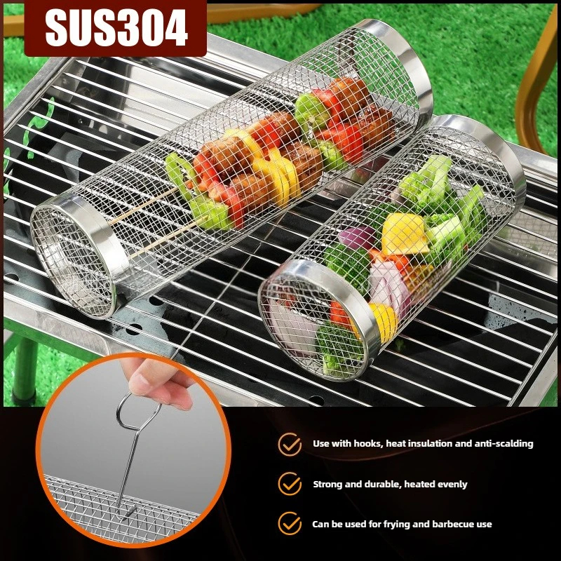 Round Rolling BBQ Grill Net 30 - огляд і ціна Camping Cooking Ware