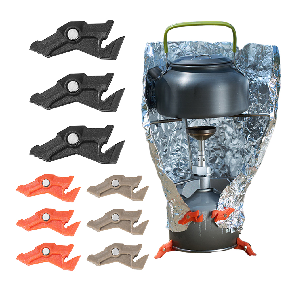 Magnetic Tripod Gas Tank Brack - огляд і ціна Camping Cooking Tripod