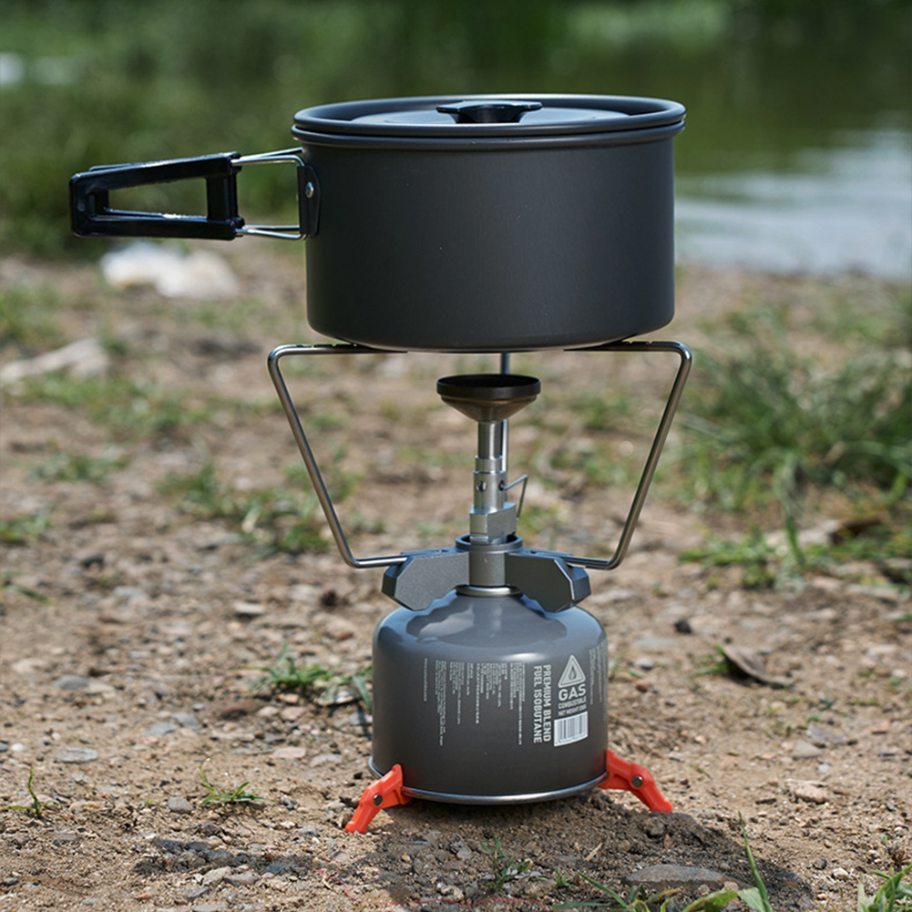 Magnetic Tripod Gas Tank Brack - огляд і ціна Camping Cooking Tripod