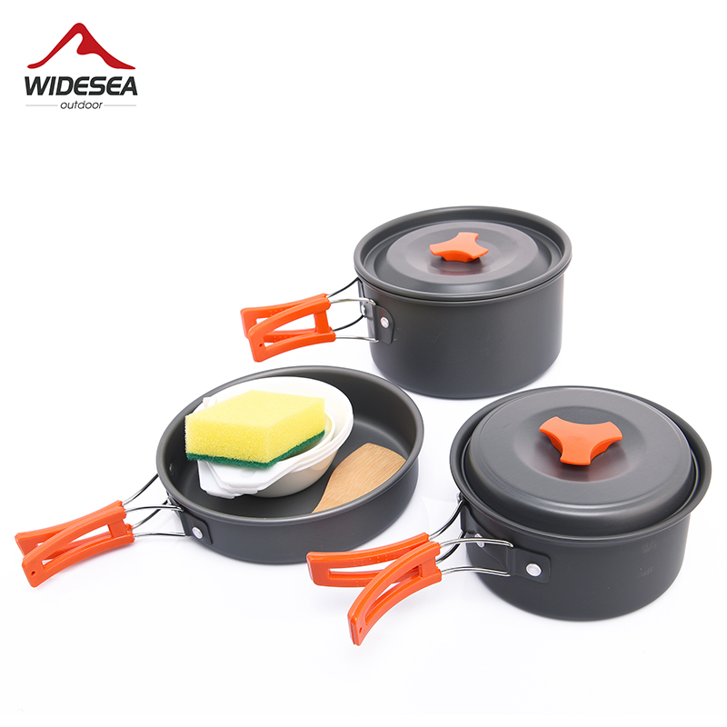 Widesea Camping Outdoor Cookwa - огляд і ціна Camping Cooking Gear Set