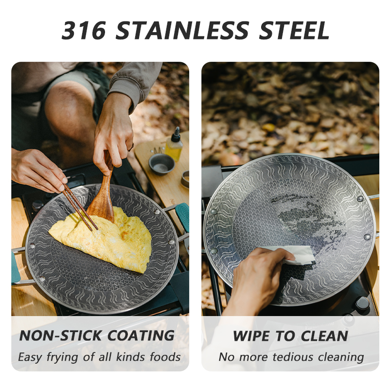 Naturehike BBQ Cooking Grill P - огляд і ціна Camping Cooking Frying Pan