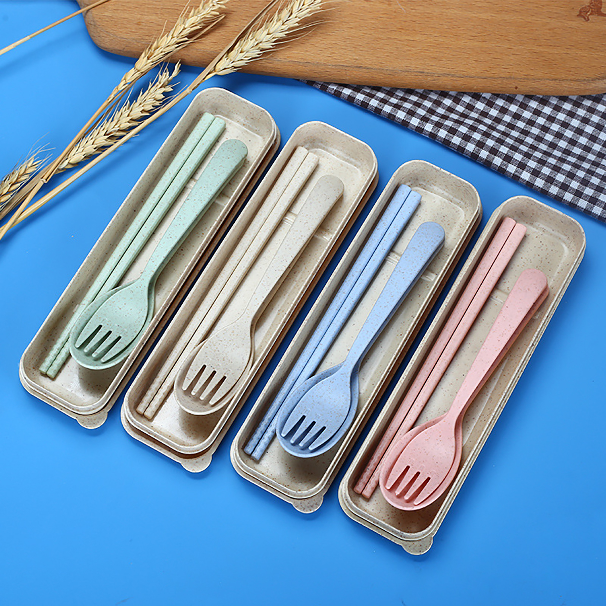 Fork Spoon Chopsticks Bowls Cu - огляд і ціна Camping Outdoor Cooking Table