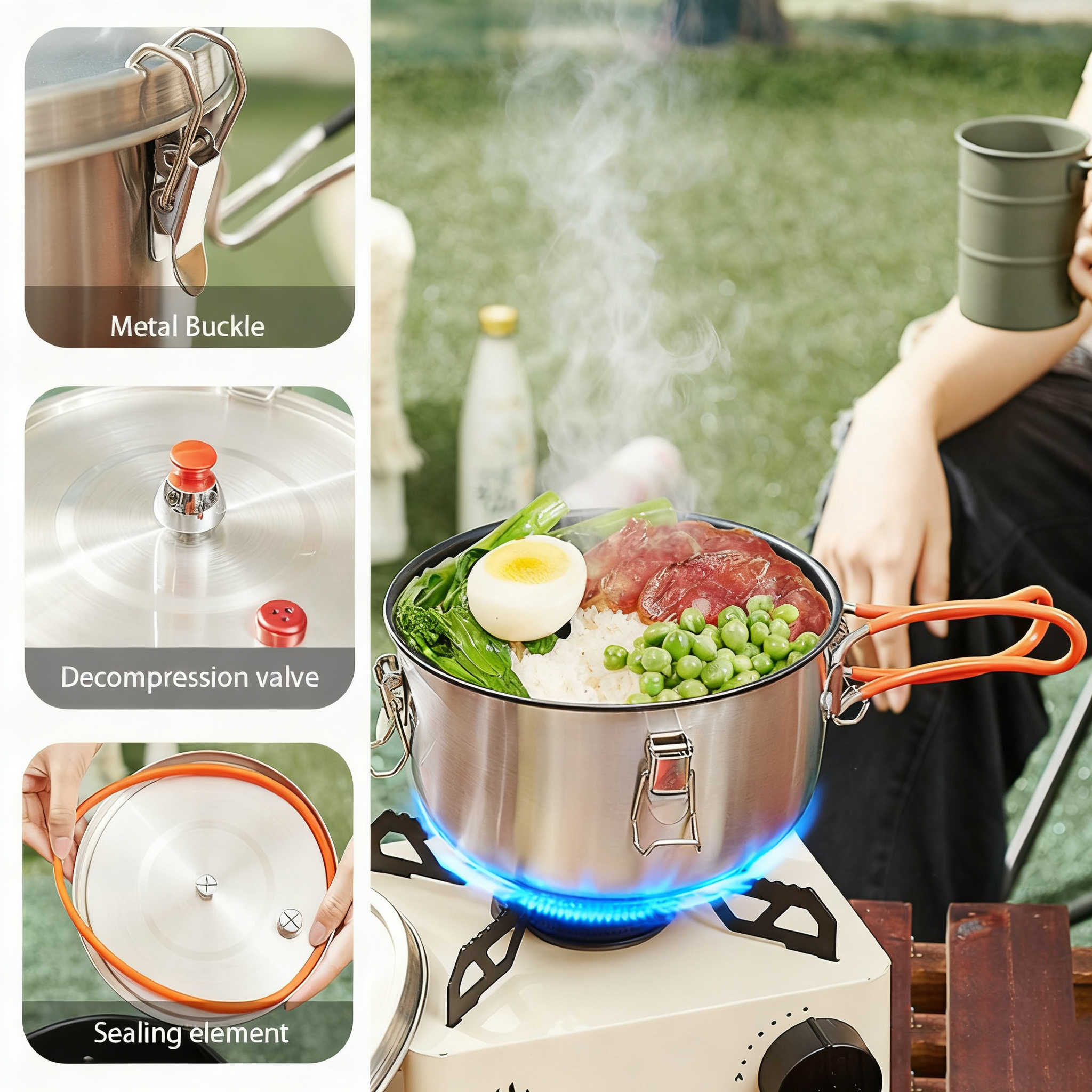 Pandatou Portable High Altitud - огляд і ціна Camping Cooking Ware