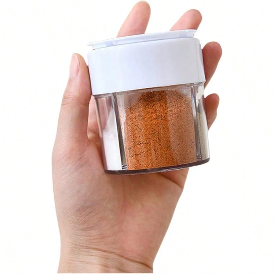 4-Grid Spice Jars, Salt Pepper - огляд і ціна Camping Cooking Pack