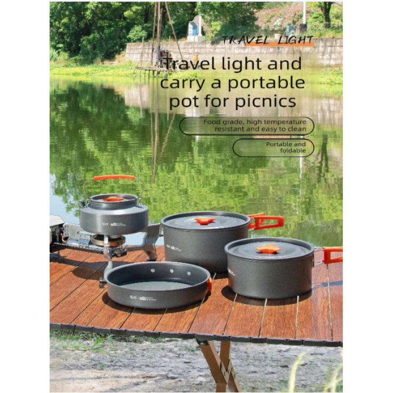 10 Pack Non Stick Camping Cook - огляд і ціна Camping Cooking Pack