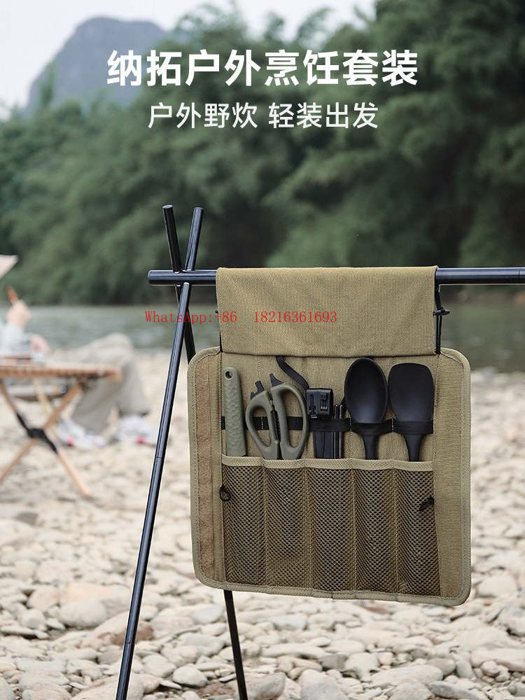 Cooking Set Outdoor Kitchenwar - огляд і ціна Camping Cooking Knife Set