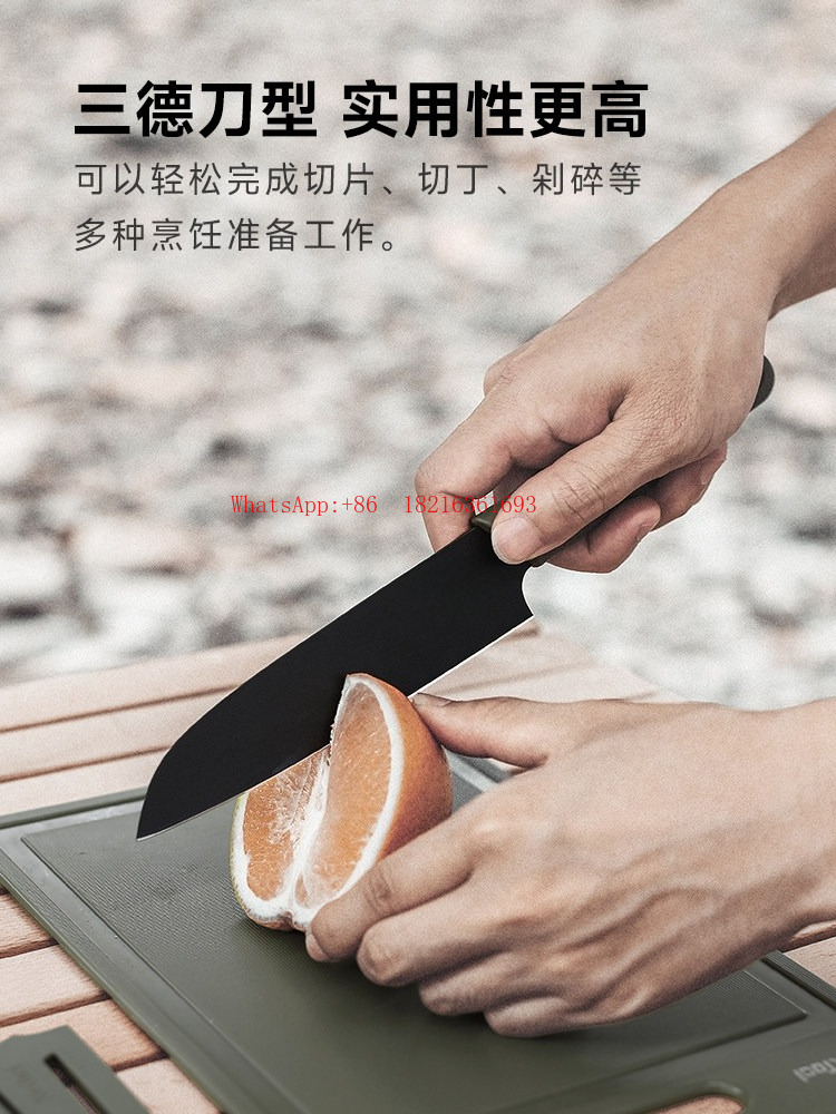 Cooking Set Outdoor Kitchenwar - огляд і ціна Camping Cooking Knife Set